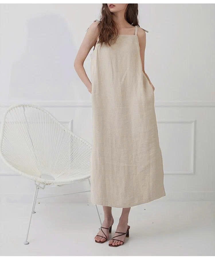 natural linen fabric texture breathable and ideal for humid climates